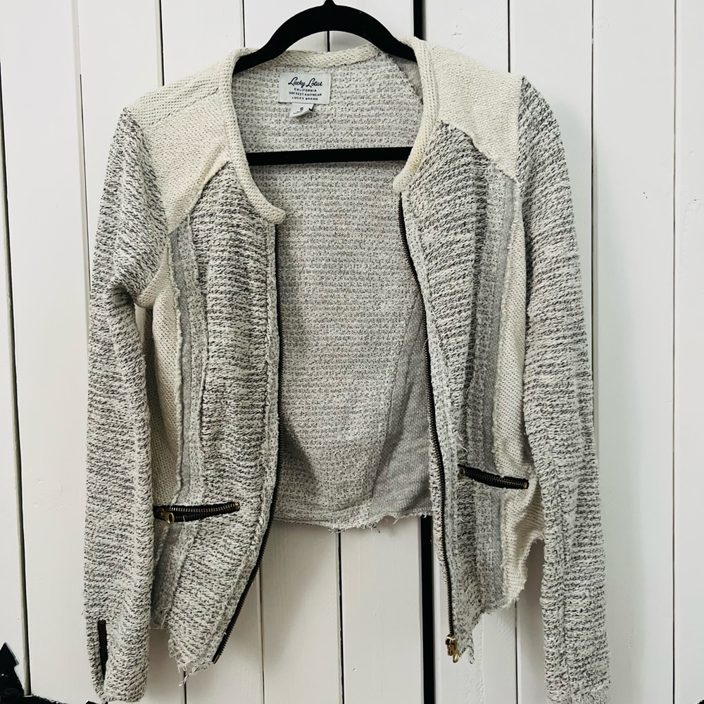 Lucky Brand Sweater Jacket